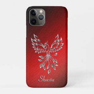 Rode Zwarte As en Phoenix Persoonlijk iPhone 11 Pro Hoesje