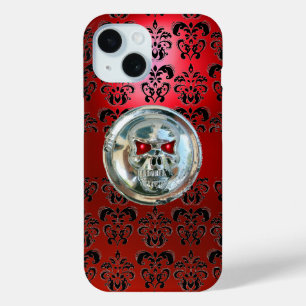 RODE ZWARTE DAMASK