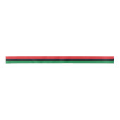 Rode, zwarte en groene vlag lint (Voorkant)