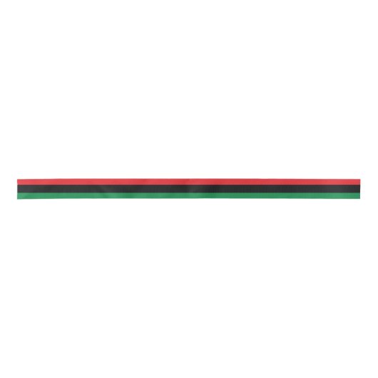 Rode, zwarte en groene vlag lint (Voorkant)