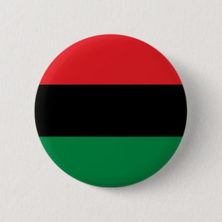 Rode zwarte en groene vlag ronde button 5,7 cm