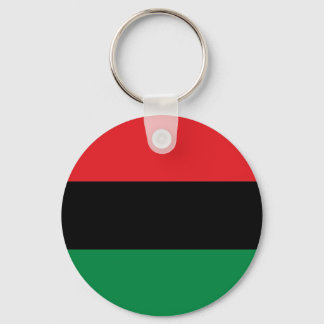 Rode zwarte en groene vlag sleutelhanger