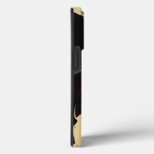 Rode zwarte en witte Abstracte kunst Case-Mate iPhone Case (Achterkant / Rechts)