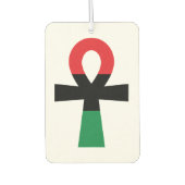 Rode, Zwarte & Groene Ankh Luchtverfrisser (Voorkant)