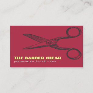 Rode & Zwarte Scharen Bizcard Visitekaartje
