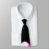 Rode zwarte schedel stropdas (Gebonden)