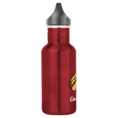 Rodehond RVS waterfles (Links)