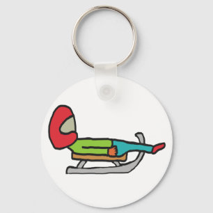 Rodelen Sleutelhanger