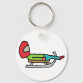 Rodelen Sleutelhanger (Achterkant)
