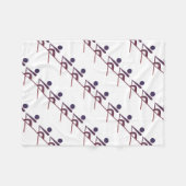 Roden Fleece Deken (Voorkant (Horizontaal))