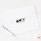 Roden Ronde Sticker (Envelop)