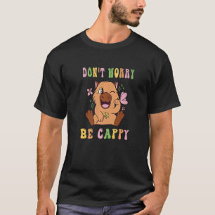 Rodent Water Pig maakt zich geen zorgen over Cappy T-shirt