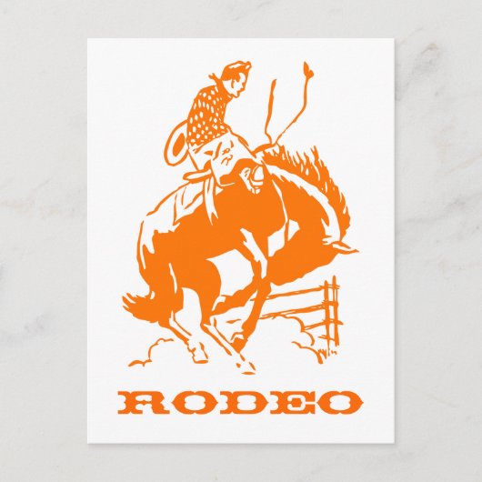 Rodeo Briefkaart (Voorkant)