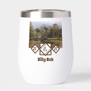 Rodeo Bull Rider et Longhorn Monogram Photo