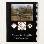 Rodeo Bull Rider et Longhorn Monogram Photo (Dos)