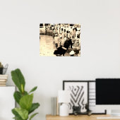 Rodeo Bull Rider Poster (Thuiskantoor)