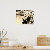 Rodeo Bull Rider Poster (Keuken)
