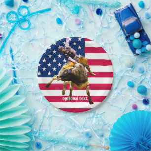 Rodeo Bullriding Papieren Bordje