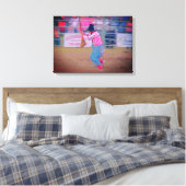 Rodeo Clown Canvas Art (Insitu (Slaapkamer))