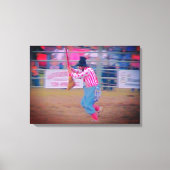 Rodeo Clown Canvas Art (Voorkant)