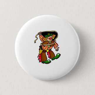 Rodeo Clown Ronde Button 5,7 Cm
