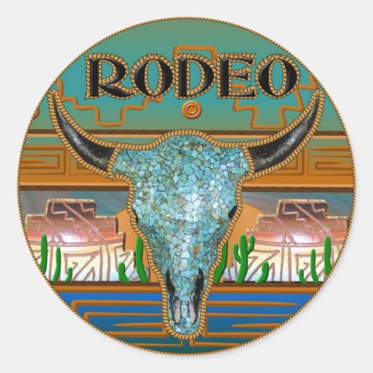 Rodeo Concho Stickers (Voorkant)