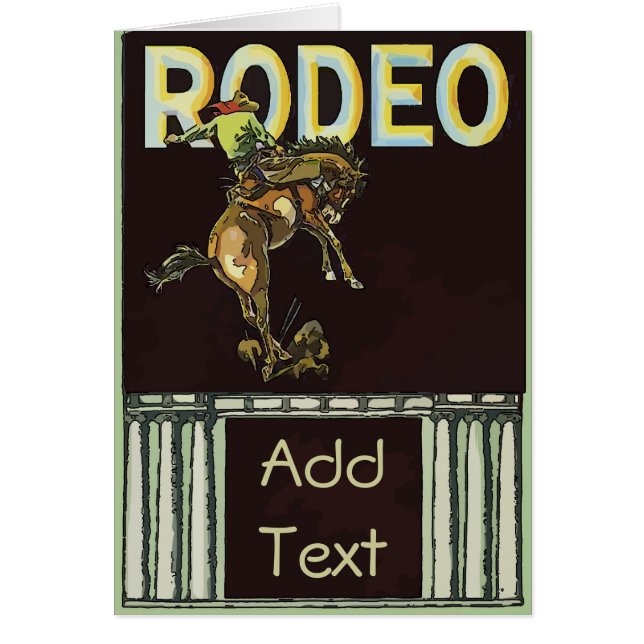 Rodeo Cowboy (Voorkant)
