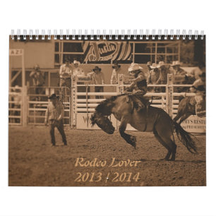 Rodeo Cowboy Agenda Kalender