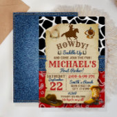 Rodeo Cowboy Birthday Uitnodiging