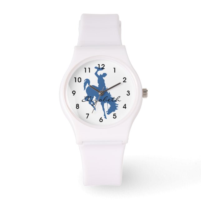 Rodeo Cowboy Horloge (Voorkant)