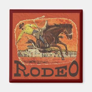 Rodeo Cowboy Magneet