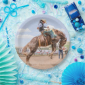 Rodeo cowboy papier bord (Feest)