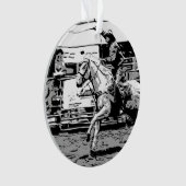 Rodeo Cowboy - Steer Roping Event (devant)