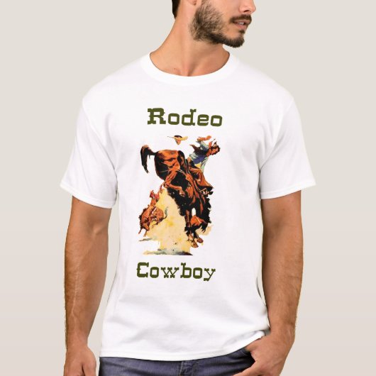 Rodeo Cowboy T-Shirt (Voorkant)
