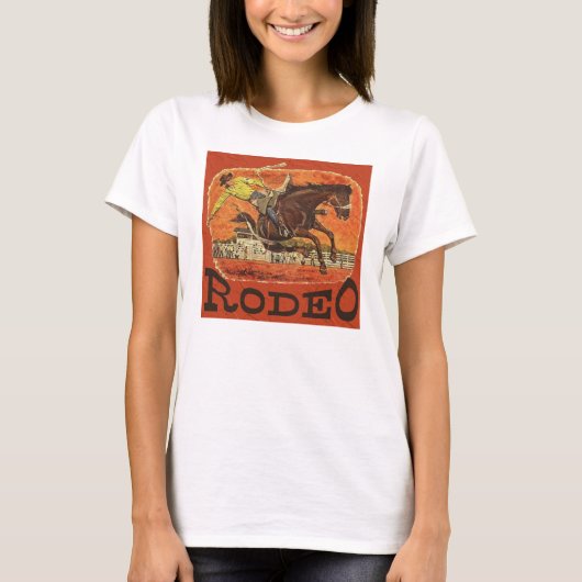 Rodeo Cowboy T-shirt (Voorkant)