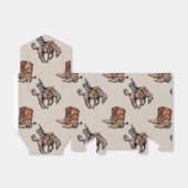 Rodeo Cowboy, Westerne laarzen, Paard, Land Bedankdoosjes (Uitgevouwen)