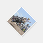 Rodeo Cowboy westerne print servet (Hoek)