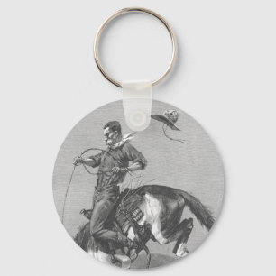  Rodeo Cowboys, Bucking Bronco door Remington Sleutelhanger