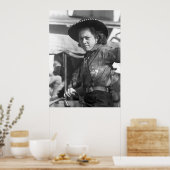 Rodeo Cowgirl: 1940 Poster (Keuken)