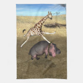 Rodeo Hippo Theedoek (Verticaal)