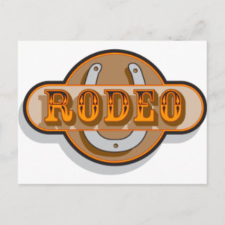 Rodeo Hoefijzer Briefkaart