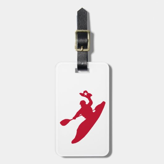 Rodeo Kayak Bagagelabel (Voorkant verticaal)