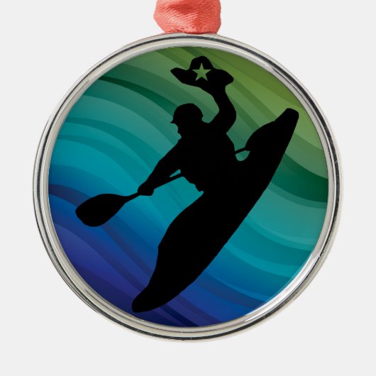 Rodeo Kayak Metalen Ornament (Voorkant)