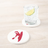 Rodeo Kayak Zandsteen Onderzetter (Zijkant)