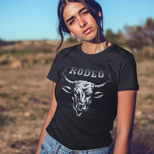 Rodeo Life Bull Head T-shirt