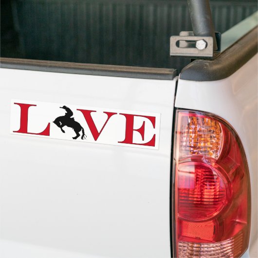 Rodeo Lover Bumpersticker (Op Truck)