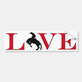 Rodeo Lover Bumpersticker (Voorkant)