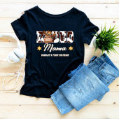 Rodeo Mama Cowboy koe verjaardagsmatch T-shirt