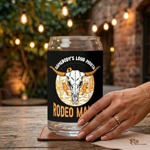 Rodeo Mama   Unieke Westerse Moederdag Blikvorm Glas
