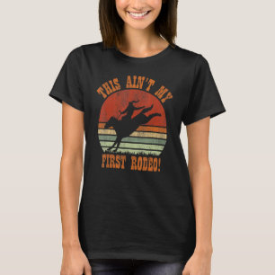 Rodeo Meisje Cowgirl Paard Rijden Ruiter Rancher P T-shirt